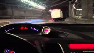 Cruising in boston tunnel.