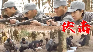 Japanese army conduct a sneak attack,Eighth Route Army fire wildly!