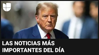 Trump es multado en el noveno día de su juicio penal: las noticias más importantes en cinco minutos