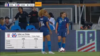 USWNT vs. Chile (September 4, 2018)