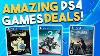 10 AMAZING PS4 Game Deals Available RIGHT NOW! (Best Playstation 4 Game Deals)