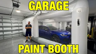 Converting My Garage to a Paint Booth!