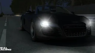 Audi R8 V10 Spyder | Out lapping 21 opponents mission | Real Racing 3