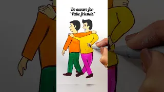 Be aware for fake Friends #shorts #viral #satisfying #trendingshorts