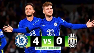 Chelsea vs Juventus 4-0 Highlights & Goals  - Champions League 2021-2022