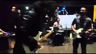 Cesena Jam Session Dave Grohl Party After Show Teatro Verdi Rockin1000 3-11-2015