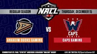 NACL Winter '23 HIGHLIGHTS | Caps Gaming vs. Ducks Gaming - NHL 23 EASHL 6s Gameplay