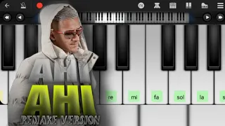 AHÍ AHÍ - El Negro Tecla | PERFECT PIANO TUTORIAL