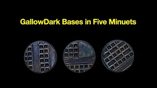 Making Cheap Easy GallowDark Bases!