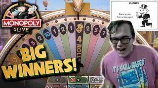 HUGE MONOPOLY BONUS WINS! CRAZY SESSION! Live Casino Games