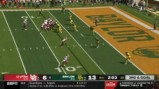 Utah vs Baylor Close Ending | 2023 College Football