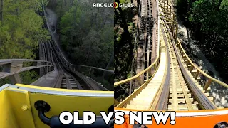 OLD GRIZZLY VS NEW GRIZZLY 4K POV COMPARISON KINGS DOMINION VA