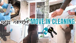 Come clean with me? Cleaning before we move in our new house!! MOVE IN DEEP CLEANING MOTIVATION