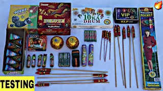 Testing Diwali Crackers 2020 | Crackers Stash | Crackers Testing | Diwali 2020