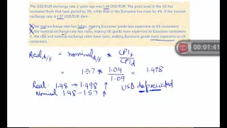 CFA Level 1 SS06 Solved Problem - Economics - Currency Exchange Rates