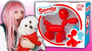 ADOPTOWAŁAM PSA! 🐶 BALONOWY PIESEK SQUEAKEE 🎈