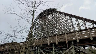 Untamed at Walibi Holland Off-Ride Footage (No Copyright) (4K60) - April 2024