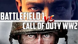 COD WW2 Versus BF1 First 10 Minutes of Campaign | Battlefield VS Call of Duty (WHO WON?)