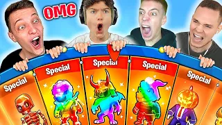 1500€ Mega GLÜCKSRAD OPENING Battle... (10x Special Skins) 😱 in Stumble Guys