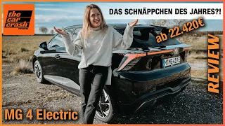 MG4 Electric im Test (2023) Das Schnäppchen des Jahres ab 22.420€?! Fahrbericht | Review | MG 4