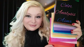 ASMR Color Analysis Personal Attention Roleplay Soft Spoken