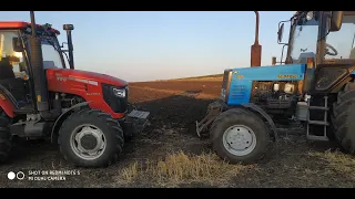 БОЙ риса и картошки ( YTO 1054 & MTZ892)