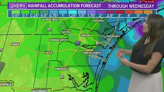 Monday Forecast: Scattered showers and storms, hot and muggy