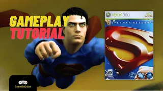 Superman Returns [XBOX 360 - FULL HD, 60FPS] - Gameplay Tutorial