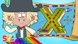 Captain Seasalt and the ABC Pirates have an Exciting Expedition on "X" Island