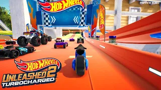 HOT WHEELS UNLEASHED 2 Turbocharged Exclusive Gameplay - Bike Elimination Race (No Commentary)