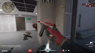 Some more CS2 Highlights - Red Loadout (Bloodsport, Classic Knife Crimson Web, Specialist Gloves)