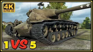 T57 Heavy - 9 Kills - 1 VS 5 - World of Tanks Gameplay - 4K Video