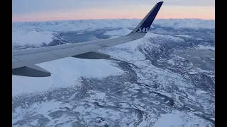 SAS Scandinavian Airlines A320neo | Oslo - Tromsø | Safety | Takeoff | Inflight | Amazing Landing