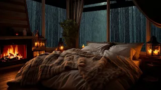 Leave Your Worries and Troubles Behind to Sleep Well with the Rain in the Forest | Relax & Sleep