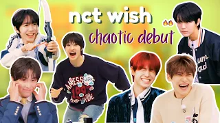 nct wish's debut was more chaotic than i expected