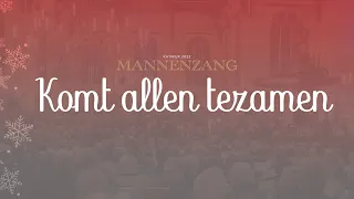 Komt allen tezamen | 1700 mannen zingen | Katwijkse Mannenzang