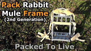 Pack Rabbit Mule Frame (Sandpiper of California Kit, 2nd Generation)