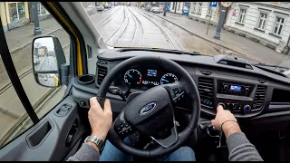 2022 Ford Transit [2.0 105HP] |0-100| POV Test Drive #984 Joe Black