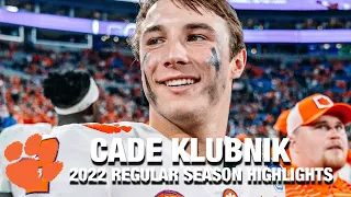 Cade Klubnik 2022 Regular Season Highlights | Clemson QB