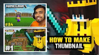 Creating Minecraft thumbnails like @TechnoGamerzOfficial and @Yupprikshuu in Android