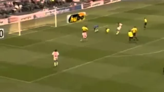 Zlatan Ibrahimovic Super Goal in the History of Football   Ajax vs NAC Breda  Best goal Ever 360p