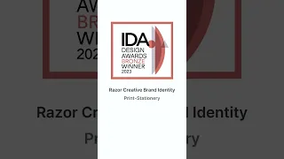 International Design Awards 2023 | Razor Creative Brand Identity