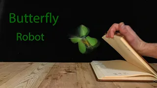 How to make Butterfly Robot with wire and rubber band