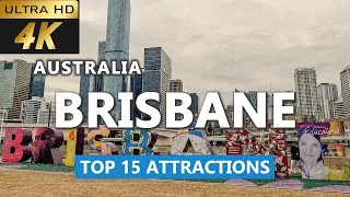 [4k] Brisbane Top 15 Attractions 2023 |  Brisbane Australia Top Attractions | Brisbane Attractions