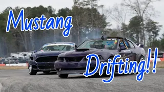 Tandem Drifting! Lone Star Drift All Stars at SpeedSportz. Mustang Drift Cars Racing POV and Drone!