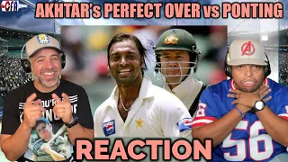 Ricky Ponting is Scared to FACE Shoaib Akhtar in an Amazing Over - Cricket REACTION