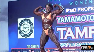 Female Bodybuilder Tischa Thomas - 2019 IFBB Tampa Pro - Prejudging