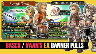 [DFFOO - GL]BASCH EX Banner Pulls - Tickets for the Captain!