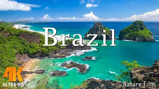 FLYING OVER BRAZIL  4K - A Relaxing Film for Ambient TV in 4K Ultra HD