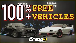 The Crew 2: Free vehicles